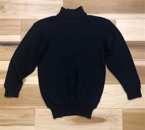 Navy Wool Sweater 